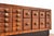Antique Haberdashery Chest of Drawers in Oak with Display Case, 1910s For Sale - Image 12 of 17