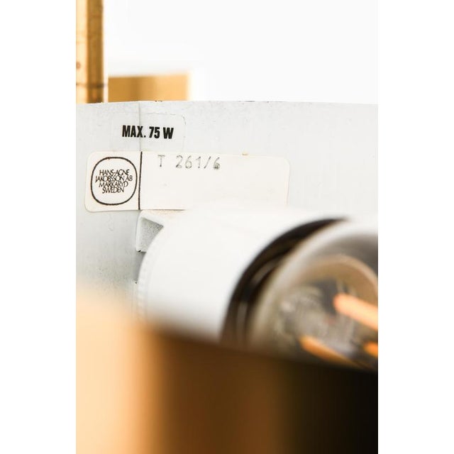 Ceiling Lamp in Brass and Plastic by Hans-Agne Jakobsson, 1950s For Sale - Image 6 of 10