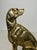Pair of bronze andirons depicting dogs French works from the Art Deco period For Sale - Image 6 of 12