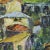 Contemporary Pino Romanò, Houses in the Countryside, Oil Painting, 1990s For Sale - Image 3 of 5