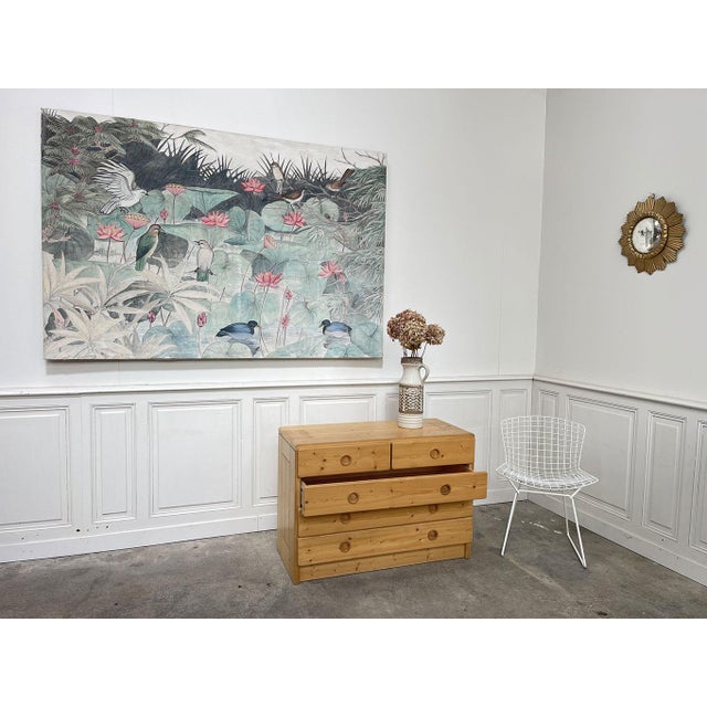 Les Arcs Chest of Drawers in Pine by Charlotte Perriand, 1960s For Sale - Image 6 of 7