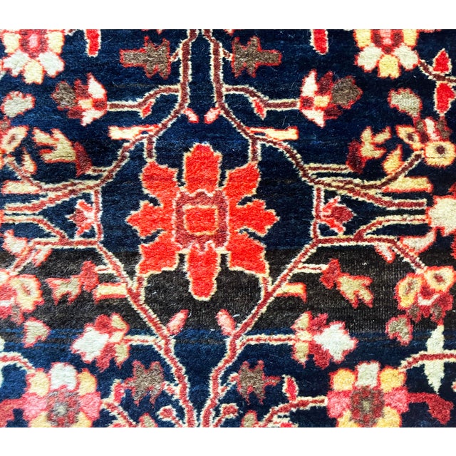 Antique Persian Feraghan Rug For Sale In Chicago - Image 6 of 10