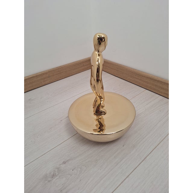 Subbuteo Ornament Sculpture in Double-Mold Ceramic from Artigianato Italiano, in Flawless conditions. Designed from 2000 I...