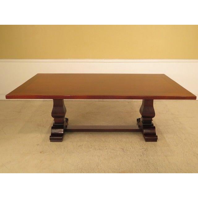 Large Custom Mahogany Dining Room Table Chairish