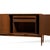 Kipp Stewart for Calvin Furniture Mid Century Walnut and Rosewood Sideboard Credenza For Sale - Image 9 of 10