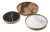 Regina Andrew Modern Brass and Marble Mixer Trays - Set of 3 For Sale