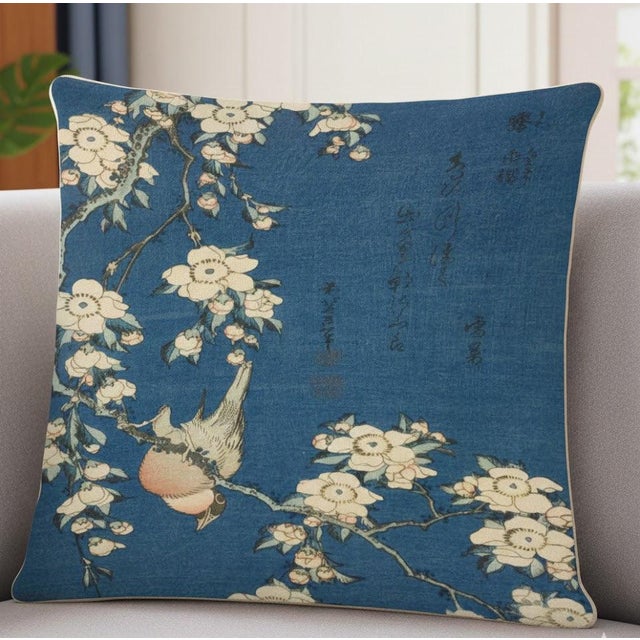 Exquisite Luxury Arts & Crafts Sofa Cushions – 1920s Design Cushion Cover With Insert For Sale - Image 4 of 5