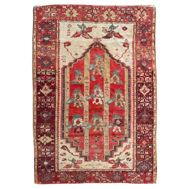 Antique Turkish Fine Rug, Early 19th Century For Sale