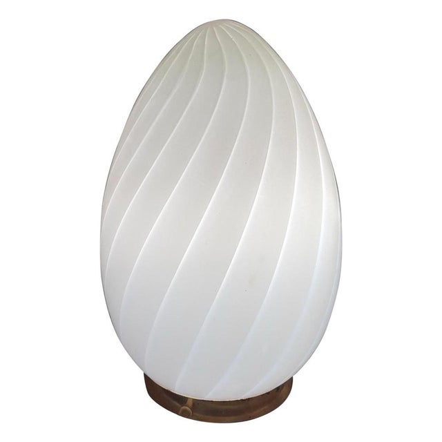 Art Glass Murano Table Lamp from Vistosi, 1980 For Sale - Image 6 of 6