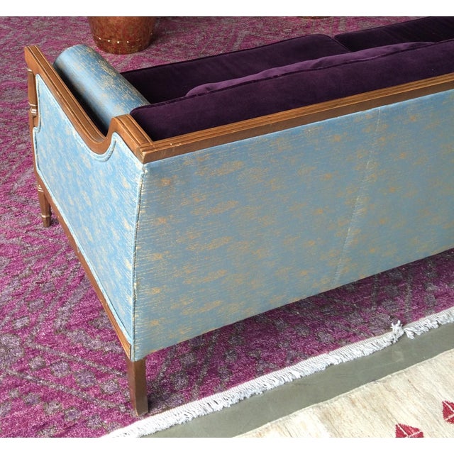 1940's Velvet Sofa For Sale - Image 17 of 17