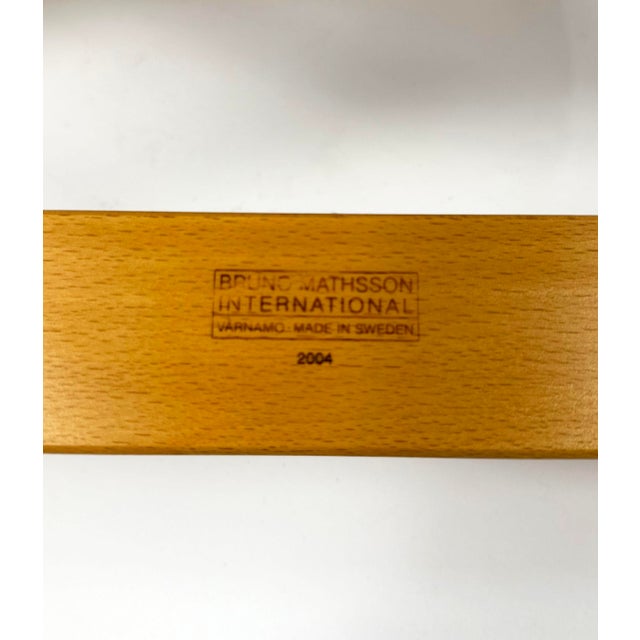 Eva Chair by Bruno Mathsson for Firma Karl Mathsson, Sweden, 2004 For Sale - Image 4 of 9