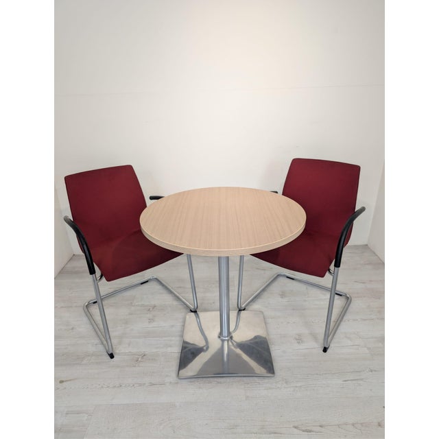 Metal Conference and Office Set by Kusch+Co, Germany, Set of 3 For Sale - Image 7 of 18