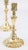 Antique Art Nouveau English Brass Candlesticks - A Pair For Sale - Image 4 of 10