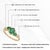 14k Gold 1.09ct Natural Oval Emerald & Diamond Cluster Ring Size 4 For Sale - Image 13 of 18
