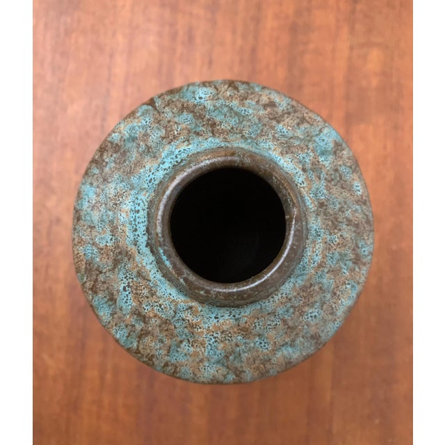 Mid-Century Modern Mid-Century Eastern German GDR Pottery Vase from Strehla Keramik For Sale - Image 3 of 18