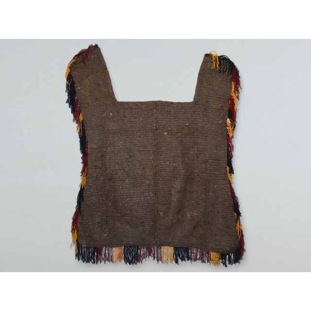 Textile Vintage Handwoven Kilim Horse Cover Blanket, 1920s For Sale - Image 7 of 18