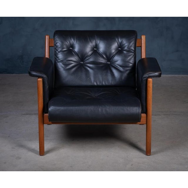 1960s Lounge Chairs in Teak by Karl-Erik Ekselius, 1960s, Set of 2 For Sale - Image 5 of 13