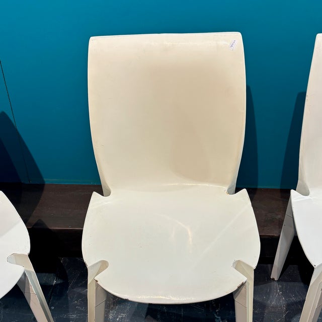 Gavina Lambada Chairs in Metal by Marco Zanuso for Gavina. 1964, Set of 4 For Sale - Image 4 of 14