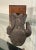 Antique Spanish Revival Santos Religious Relic Solid Wood Tabletop Figure For Sale - Image 10 of 12