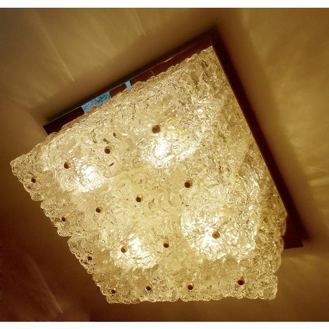 Large Bubble Glass Ceiling Lamp from Limburg For Sale - Image 6 of 18