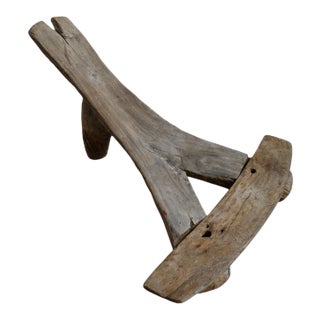 VIntage Tiv Tripod African Star Gazer Organic Modern Chair For Sale