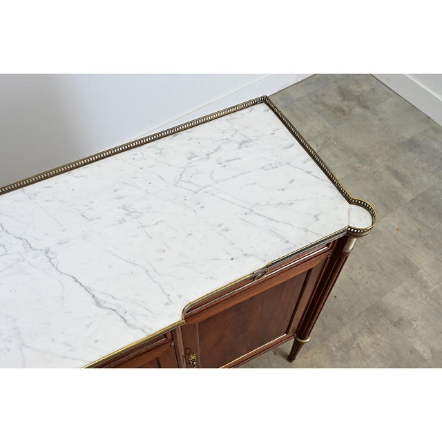 French Vintage 20th Century Louis XVI Style Enfilade For Sale - Image 4 of 18