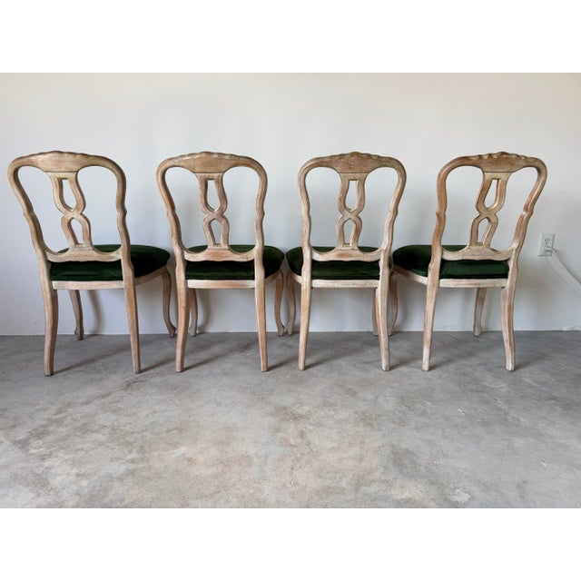 Vintage French Country Rococo-Style Drop-Leaf Dining Set – 5 Pieces For Sale - Image 10 of 16