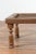 Wood Antique Indian Window Grate Made into a Coffee Table with Turned Baluster Legs For Sale - Image 7 of 13