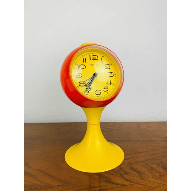Space Age German Clock from Blessing, 1960s For Sale - Image 4 of 5