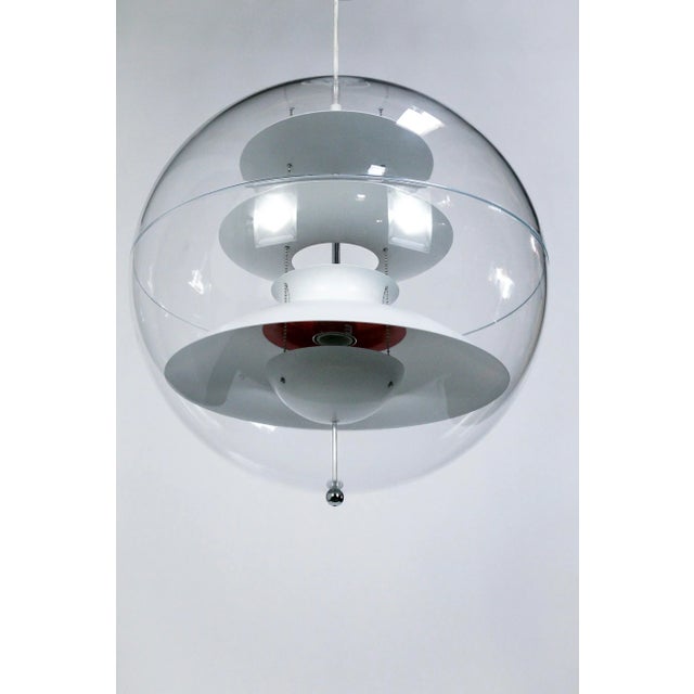 2000 - 2009 Verner Panton "Panto Lamp" Hanging Sphere Light For Sale - Image 5 of 12