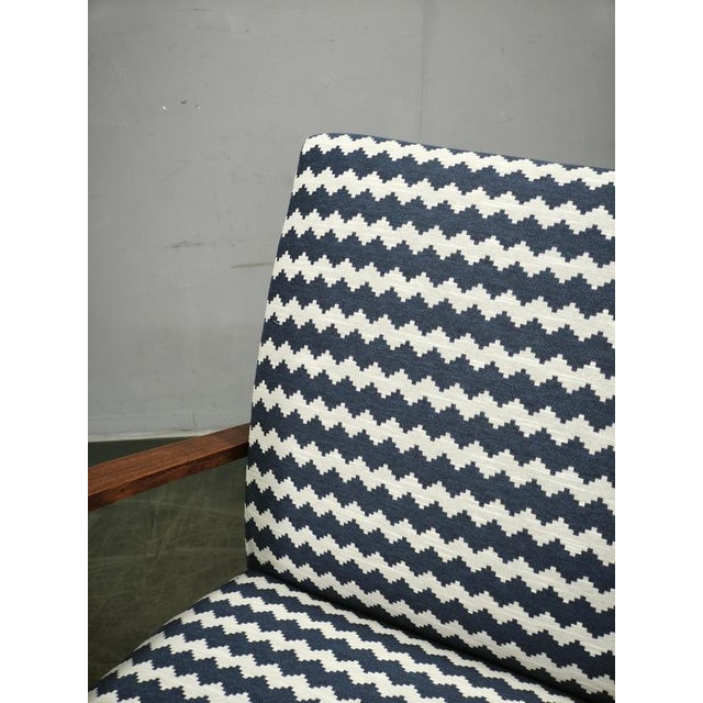 Wood Art Deco Lounge Chair by Jindřich Halabala, Czechoslovakia, 1940s For Sale - Image 7 of 13