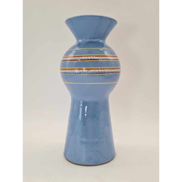 Mid-Century Modern Decorative Ceramic Vase, 1960s For Sale - Image 4 of 12