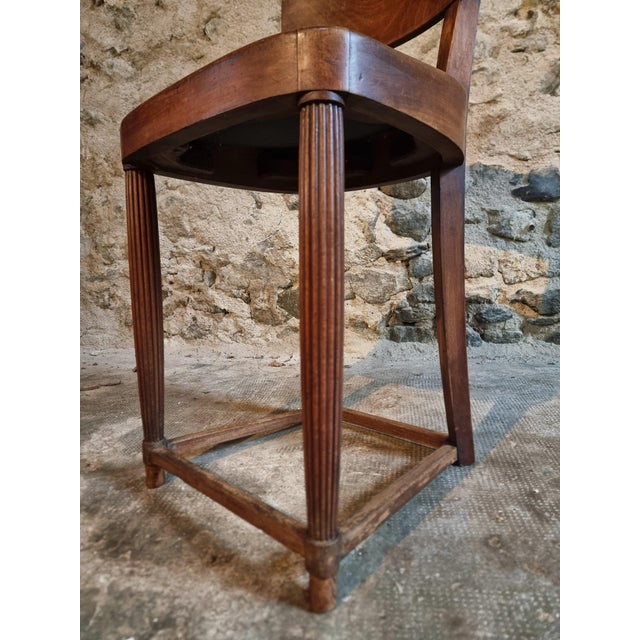 Antique French Beechwood Chair, Early 1900s For Sale - Image 14 of 17