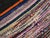 1940s Multicolor Stripe Antique American Rag Rug 2' 11" X 8' 4" Handmade Wool Carpet For Sale - Image 4 of 5