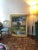 1950s Large Oil on Canvas "Homage to Monet's House at Giverny" Painting For Sale - Image 10 of 13