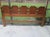 Wood Vintage Mid-Century King Size Headboard Dark Wood Spanish Mediterranean Style For Sale - Image 7 of 13