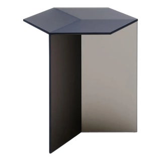 Clear Glass Isom Tall Coffee Table by Sebastian Scherer For Sale