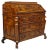 Antique Walnut & Burl Style 700 Lombardo Secretaire by Bottega Milanese dei Valentini For Sale