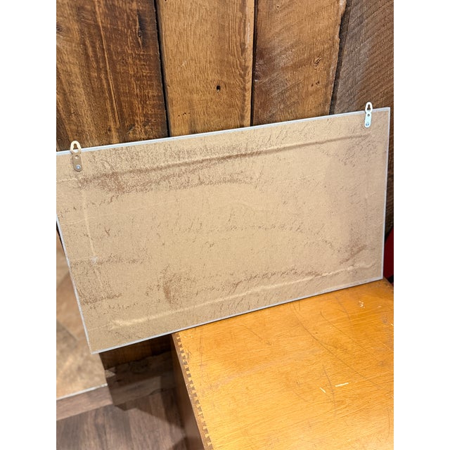 1940s Vintage Wrigley’s Juicy Fruit Chewing Gum Advertising Sign Framed C1940 For Sale - Image 5 of 5