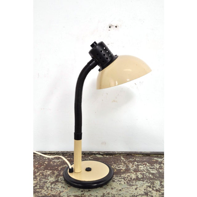 Beige Vintage Lamp from NF Luminaires Electricité, 1970s For Sale - Image 8 of 9