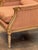 1950s Pair of Carved & Giltwood Bergeres With Striped Upholstery For Sale - Image 6 of 9