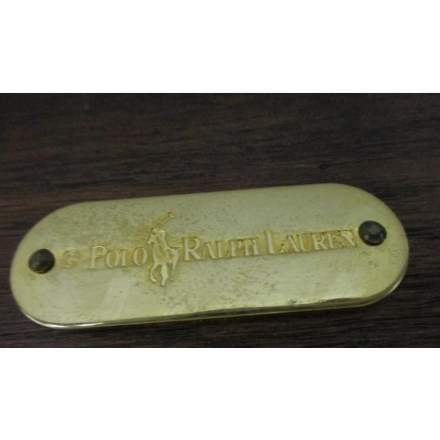 1980s Ralph Lauren Stone Top French Country Hoof End Table Night Stand For Sale - Image 11 of 12