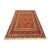 Multicolor Mushwani Hand-Woven Kilim Rug - 6'9" X 9'6" For Sale