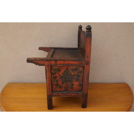 Small Traveling Pegam, 17th/18th Century Prayer manuscript holder This small low reading table, a unique example of...