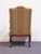 Henredon Furniture Solid Mahogany Louis XV French Provincial Upholstered Accent Arm Chair For Sale In Kansas City - Image 6 of 14