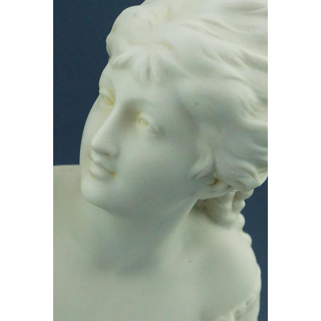 Art Nouveau Biscuit Sculpture Depicting Motherhood from Scheibe-Alsbach, Germany, Late 1800s For Sale - Image 13 of 18