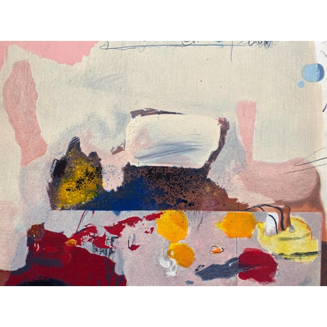 Paul Rebeyrolle Vintage 1967 Limited Edition Maeght Editeur Abstract Expressionist French Lithograph Print For Sale In Kansas City - Image 6 of 13