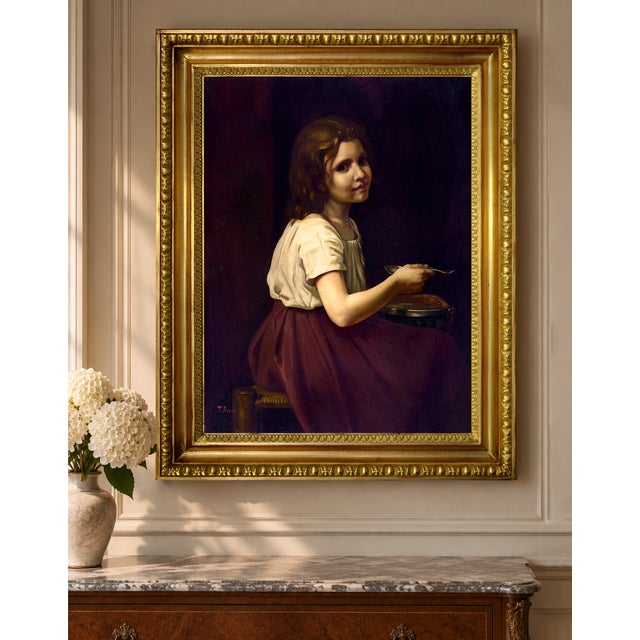 Tommaso Rivoli, Soup, 1990s, Oil Painting on Canvas, Framed For Sale - Image 9 of 11