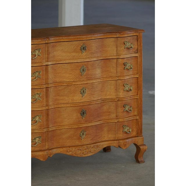Mid-Century Modern Danish Chest of Drawers in Oak by Henning Kjærnulf, 1960s For Sale - Image 13 of 18