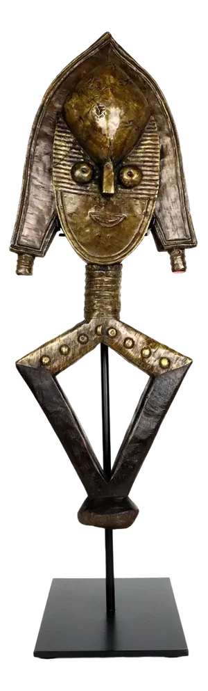 Kota Obamba Reliquary Statue, Gabon, 1960s